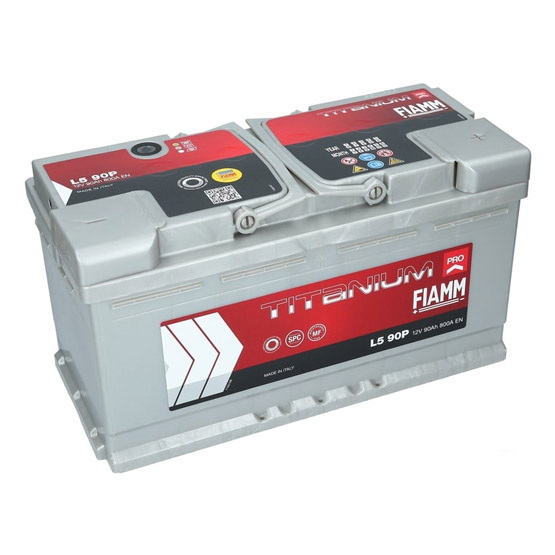 Fiamm Titanium Pro 90 A/h 800 A R+ 353x175x190 мм - 1