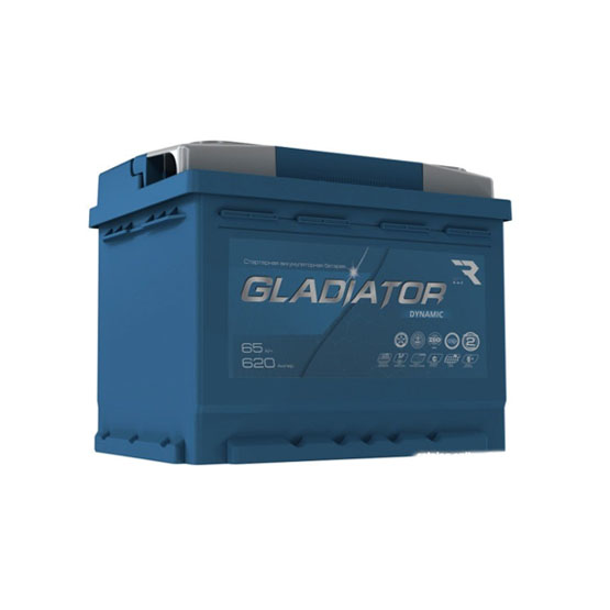Gladiator Dynamic 65 R 65 A/h 620 A R+ 242x175x190 мм - 1