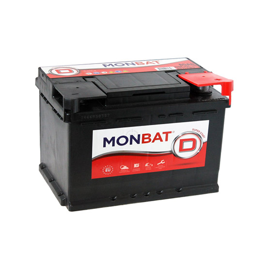 Monbat 65 A/h 630 А R+ 242x175x175 мм (низкий) - 1
