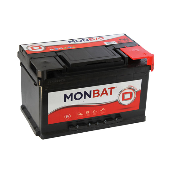 Monbat 80 A/h 770 А R+ (низкий) 278x175x175 мм - 1