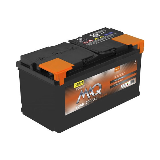 POWERMAQ 6CT-90 90 A/h 790 A L+ 353x175x190 мм - 1