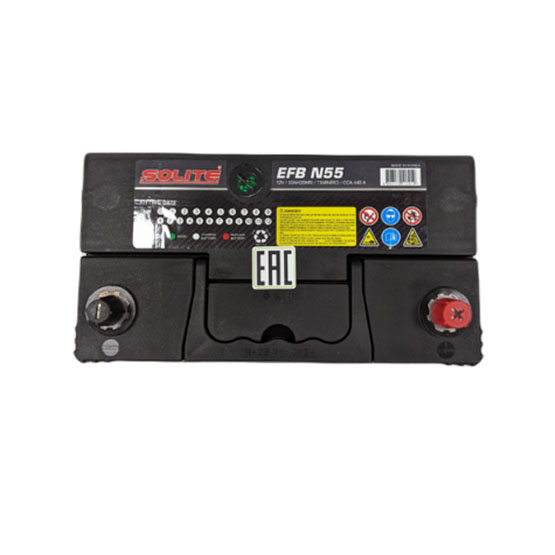 Solite EFB N55 50 A/h 440 А R+ 237x127x200 мм - 3