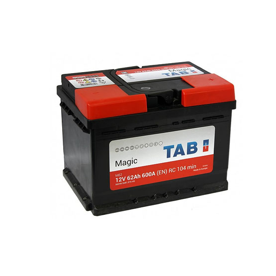 TAB Magic 62 A/h 600 А R+ 242x175x175 мм - 1