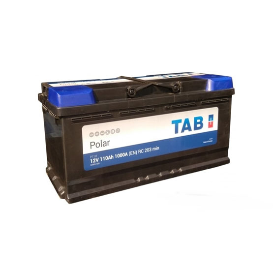 TAB Polar 110 A/h 1000 A R+ 394x175x190 мм - 1