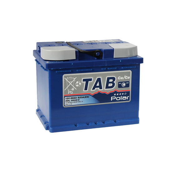 TAB Polar Blue 66 A/h 620 А L+ 242x175x190 мм - 1