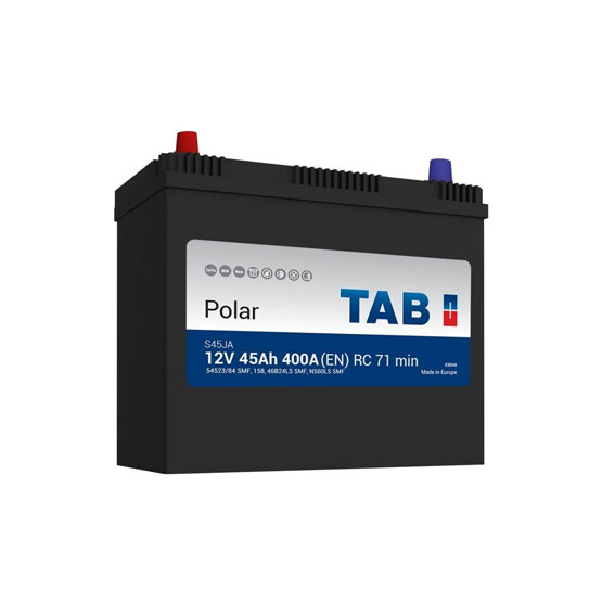 TAB Polar S Asia 45 A/h 400 А L+ 196x134x226 мм - 1