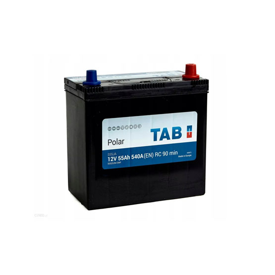 Tab Polar S Asia 55 A/h 490 A R+ 237x134x223 мм - 1