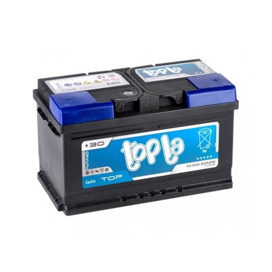 Topla TOP 85 A/h 800 A R+ 315x175x175 мм (низкий) - 1