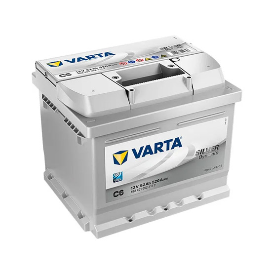 VARTA Silver Dynamic C6 52 А/h 520 А R+ 207x175x175 мм - 1