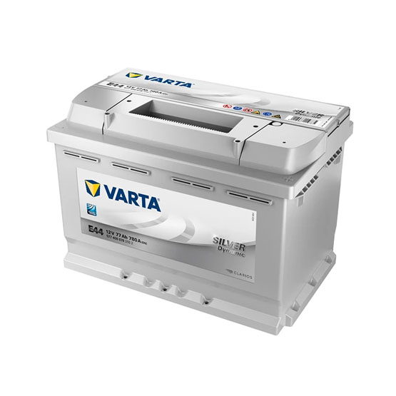 Varta Silver Dynamic E44 77 А/h 780 А R+ 278x175x190 мм - 2
