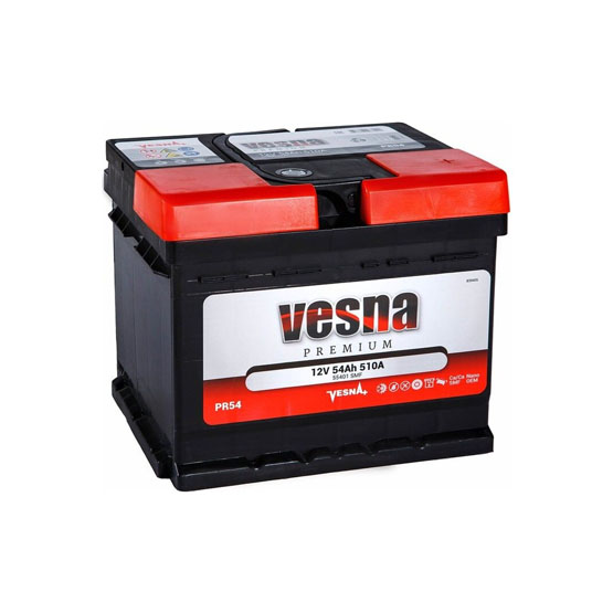 Vesna Premium 54 A/h 510 А R+ 207x175x175 мм - 1