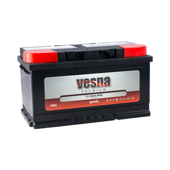Vesna Premium 85 A/h 800 А R+ 315x175x175 мм (низкий) - 1