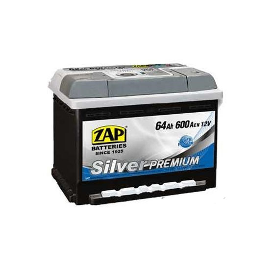 Zap Silver Premium 64 A/h 600 A R+ (564 45) 242x175x175 мм - 1