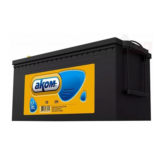 AKOM 220 A/h 1350 А 6СТ-220L 513x215x223 мм - 1