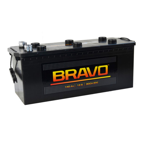 BRAVO Рус 140 A/h 900 А 6СТ-140 480x189x223 мм. - 1