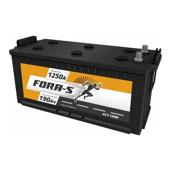 FORA-S 190 A/h 1250 A R+ 480x223x223 мм - 1