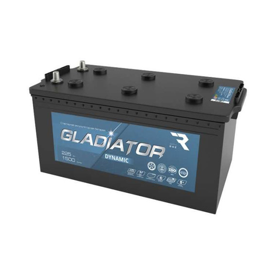 Gladiator Dynamic 225 A/h 1500 А L+ 518x275x242 мм - 1