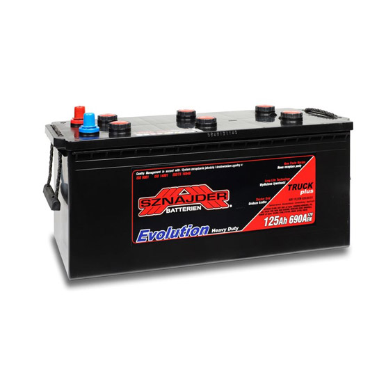 Sznajder Truck Freeway HD Evolution 125 A/h 690 A L+ 513x189x220 мм - 1