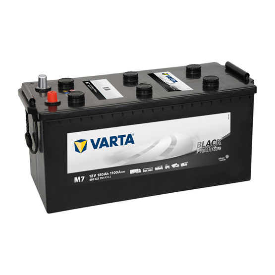 Varta Promotive Black M7 680 033 110 180 A/h 1100 A R+ 513x223x223 мм - 1