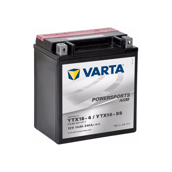 Varta AGM 514 902 022 14 A/h 210 A L+ 150x87x161 мм - 1