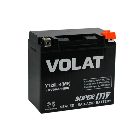 Volat YT20L-4 20 A/h 240 A R+ 175x87x155 мм - 1