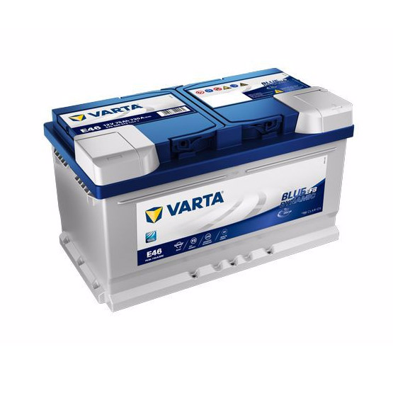 Varta Blue Dynamic EFB E46 75 А/h 730 А R+ 315x175x175 мм - 1