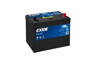 Exide Excell EB704 70 A/h 540 A R+ 267x170x220 мм