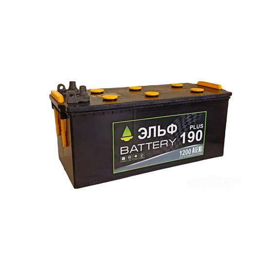 Эльфт+ (Тюмень) 190 A/h 1200 A L+ 480x223x223 мм - 1