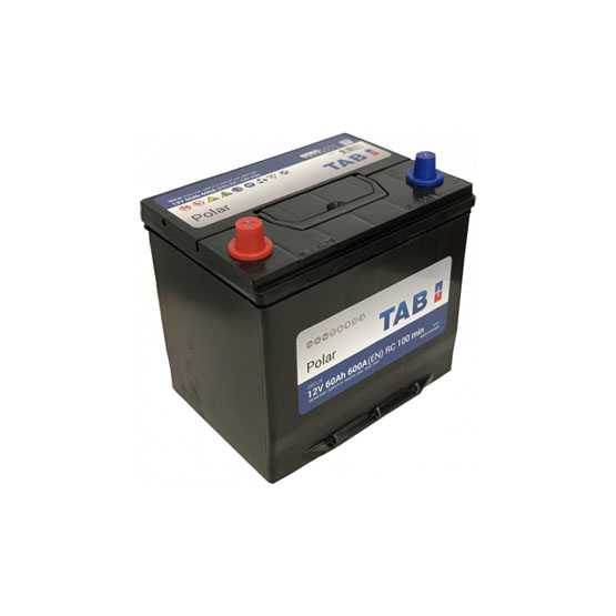 TAB Polar S Asia 60 A/h 600 А L+ 230x175x220 мм (с бортом) - 1