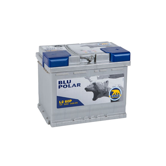Baren Polar Blu 60 A/h 540 А R+ (7905620) 242x175x190 мм - 1