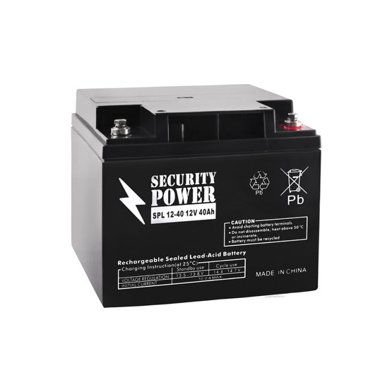 Аккумулятор Security Power SPL 12-40 (12В/40 А·ч) - 1