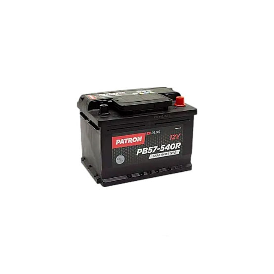 Patron Plus PB57-540R 57 A/h 540 A R+ 242x175x175 мм - 1