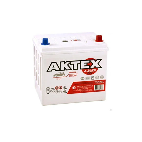 AkTex Classic Asia 65 A/h 550 A R+ 230x175x220 mm - 1