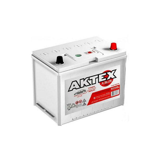 AkTex Classic Asia 70 A/h 580 A R+ 260x175x220 mm - 1