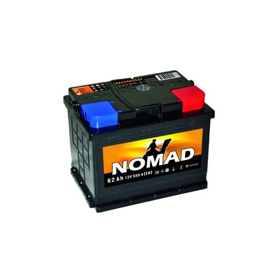 Kainar Nomad 62 A/h 550 A R+ 242x175x190 мм - 1