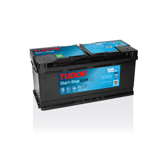 Tudor Start-Stop AGM TK1050 105 A/h 950 A R+ 393x175x190 мм - 1