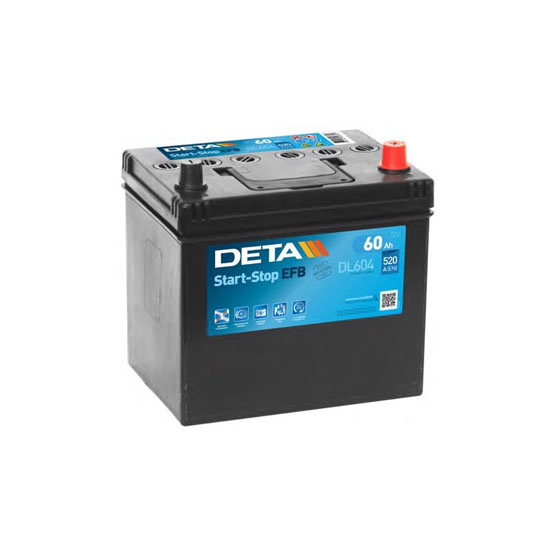 DETA Start-Stop EFB DL604 60 A/h 520 A R+ 230x175x220 мм - 1