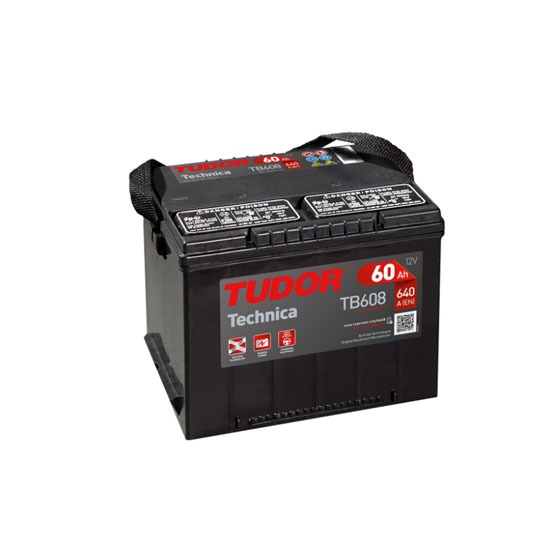 Tudor Technica TB608 American 60 A/h 640 A L+ 230x180x186 мм - 1