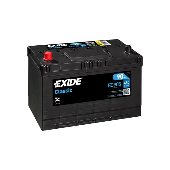 Exide Classic EC905 90 A/h 680 A L+ 310x175x200 мм - 1
