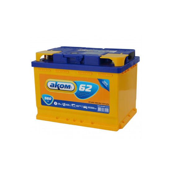 AKOM 62 A/h 560 А L+ 242x175x190 мм - 1