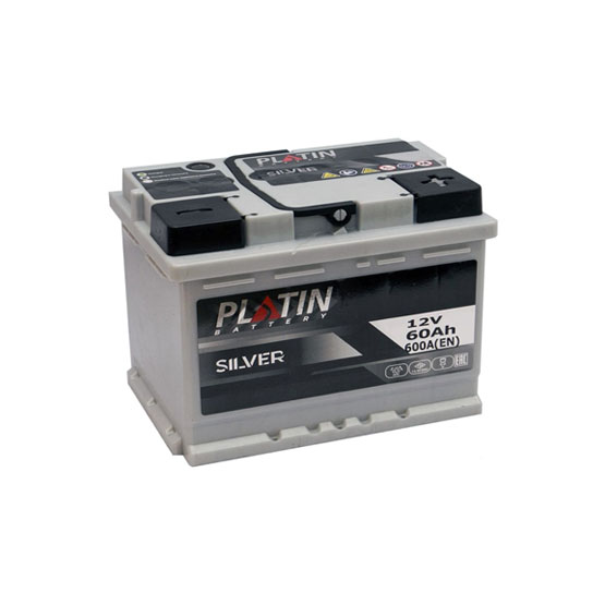 PLATIN Silver 60 A/h 600 A R+ 242x175x190 мм - 1