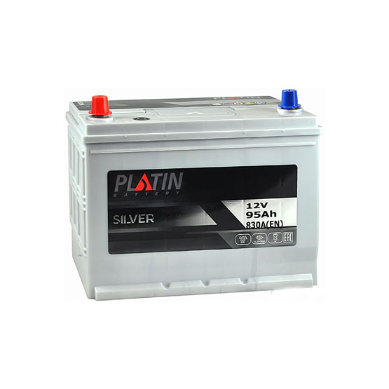 PLATIN Asia Silver 95 A/h 830 A L+ 310x175x220 мм - 1