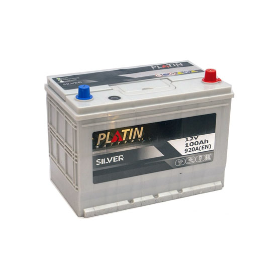 PLATIN Asia Silver 100 A/h 920 A R+ 310x175x220 мм - 1
