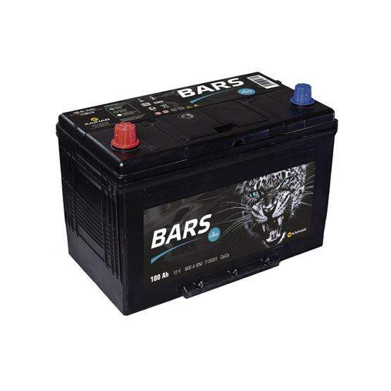 Bars Asia 100 JL 100 A/h 800 A L+ 304x175x220 мм - 1