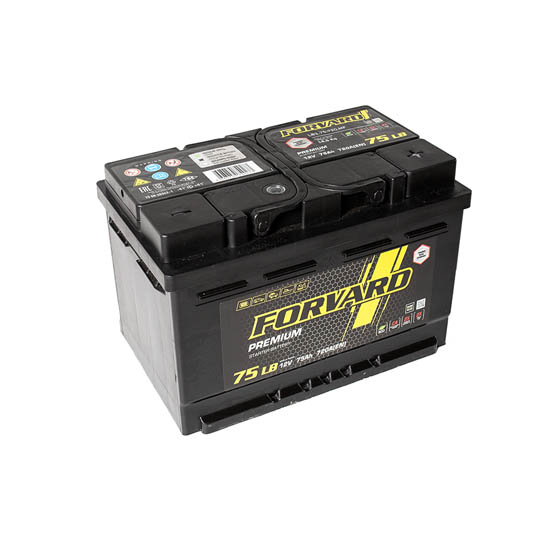 Forvard Premium LB 75 A/h 720 A R+ 278x175x175 мм - 1