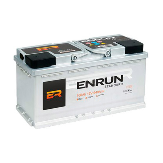 Enrun 600-501 100 A/h 940 A R+ 353x175x190 мм - 1