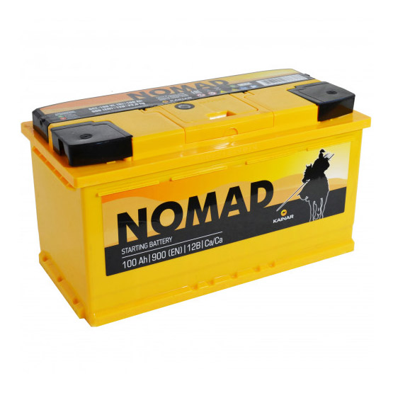 Nomad Premium 100 A/h 900 A R+ 353x175x190 мм - 1