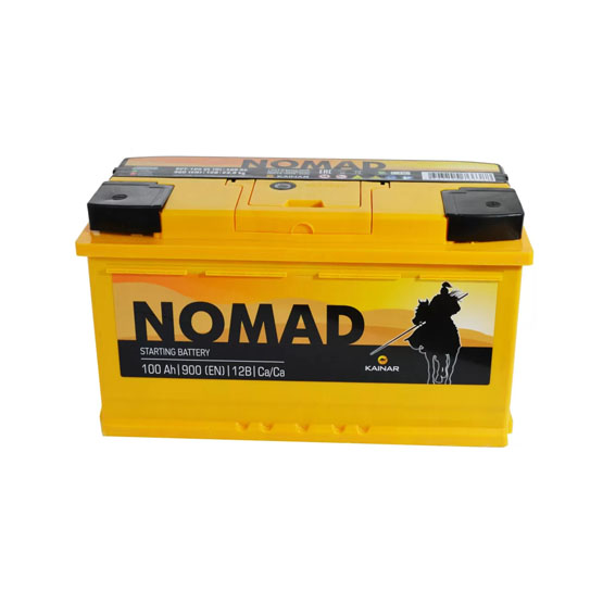 Nomad Premium 100 A/h 900 A R+ 353x175x190 мм - 2