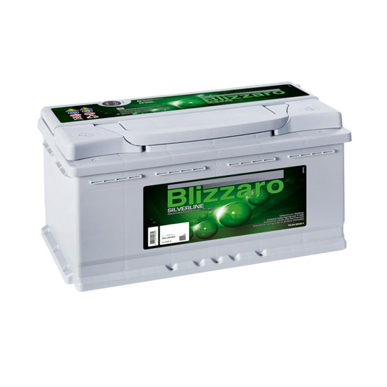 Blizzaro Silverline 80 A/h 740 А R+ 315x175x175 мм - 1