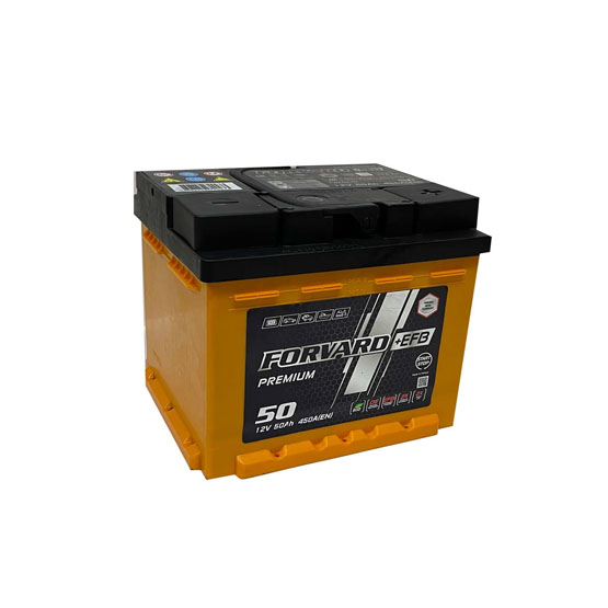 Forvard EFB Premium 50 A/h 450 A R+ 207x175x190 мм - 1